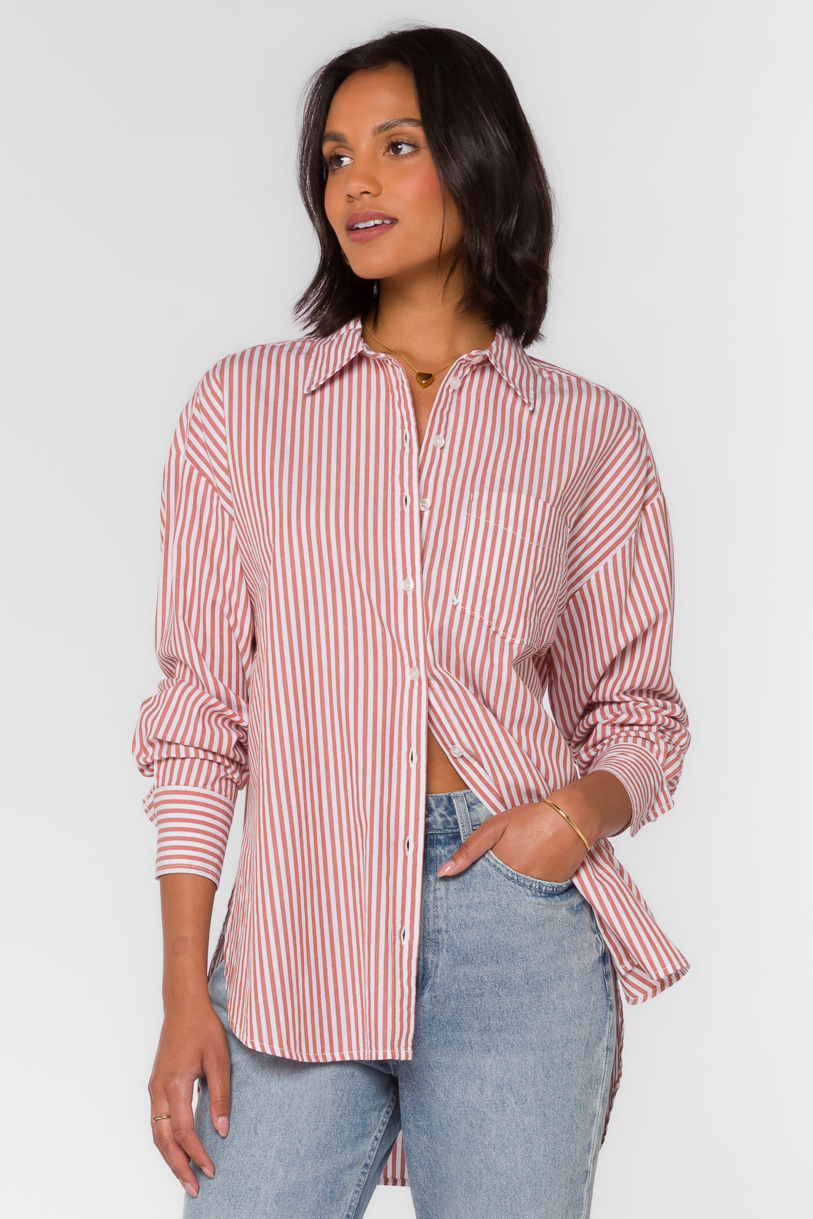 Waylon Pinecone Stripe Shirt