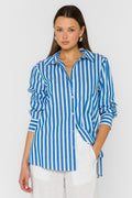 Westerly Blue White Stripe Shirt