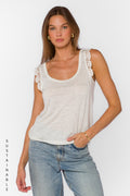 Waverly White Tank