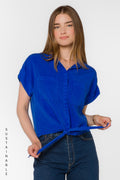 Zuria Marine Blue Shirt